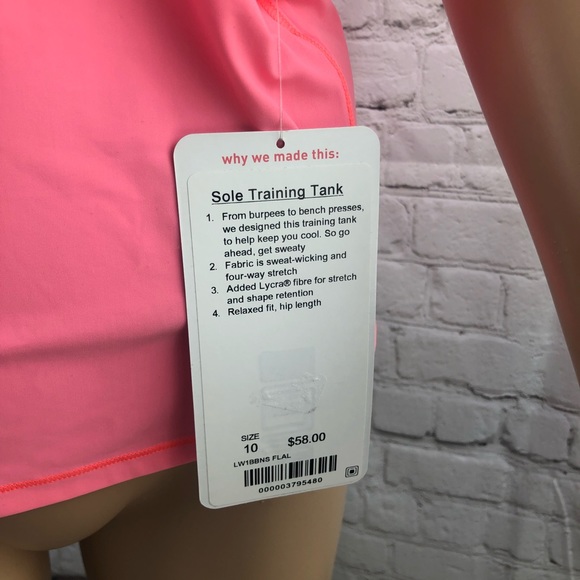 Lululemon Sole Training Tank FLAL - Picture 4 of 6